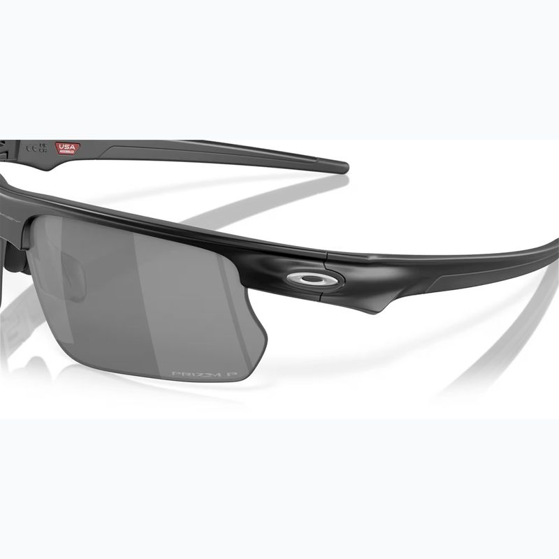 Oakley Bisphaera mattschwarz/prizm schwarz polarisierte Sonnenbrille 7