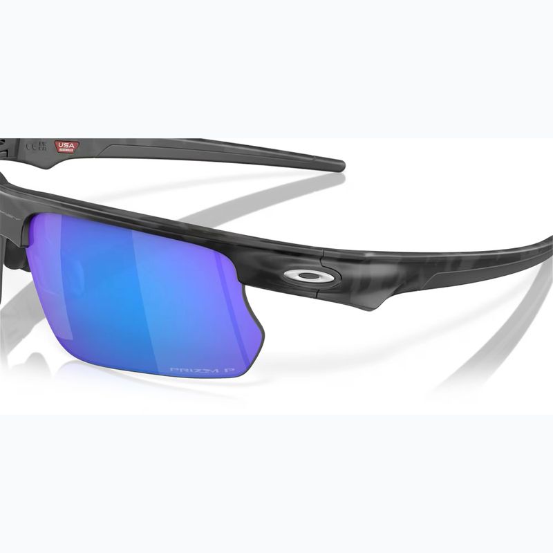 Oakley Bisphaera matt grau camo/prizm sapphire polarisierte Sonnenbrille 7