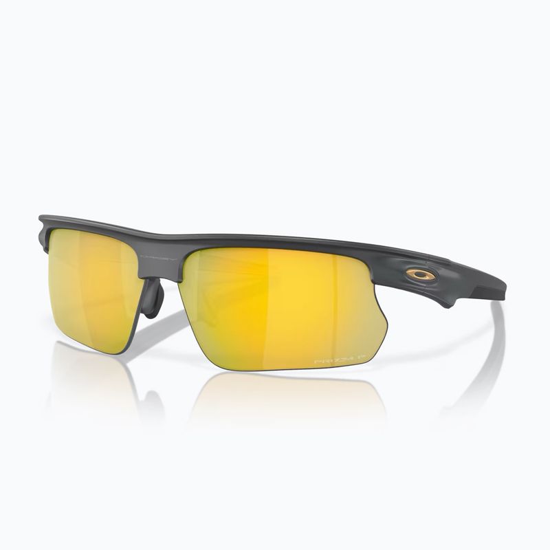 Oakley Bisphaera mattem Kohlenstoff/prizm 24k polarisierte Sonnenbrille 2