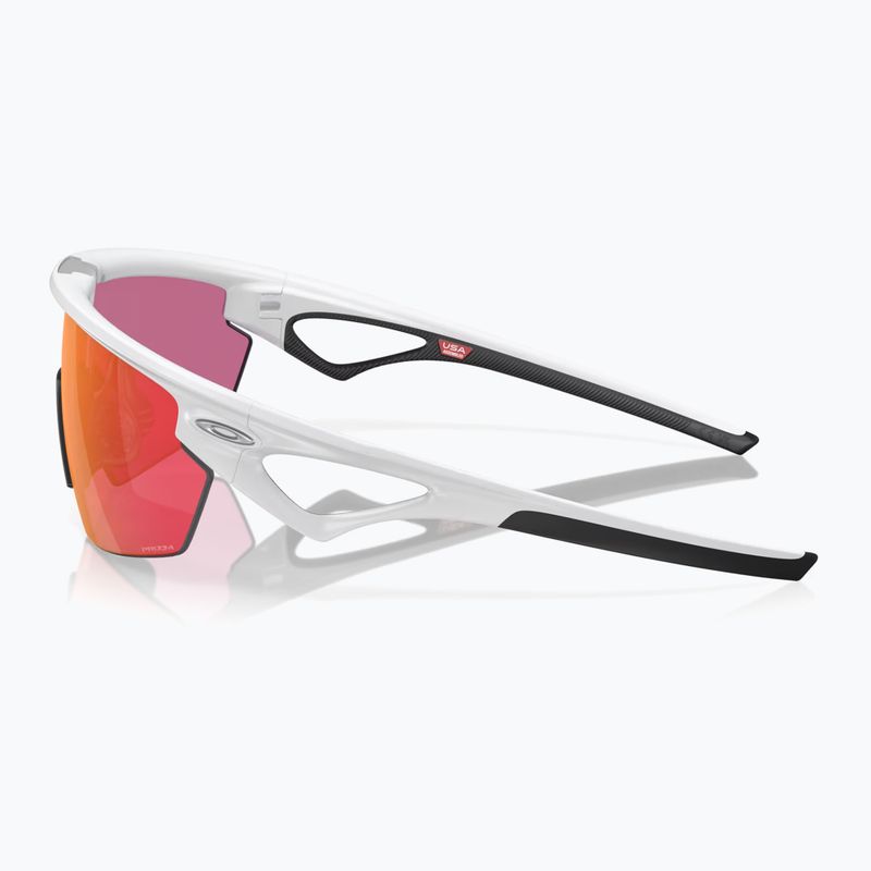 Oakley Sphaera matt weiß/prizm Feld Sonnenbrille 3
