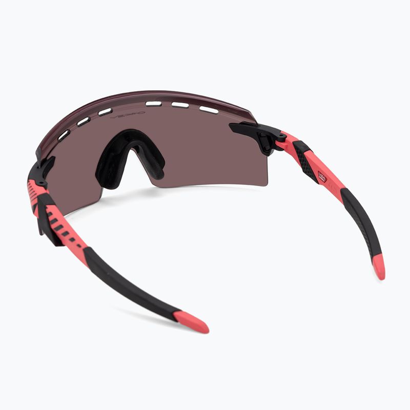 Oakley Encoder Strike Giro D'Italia giro rosa Streifen/prizm Straße schwarz Sonnenbrille 2