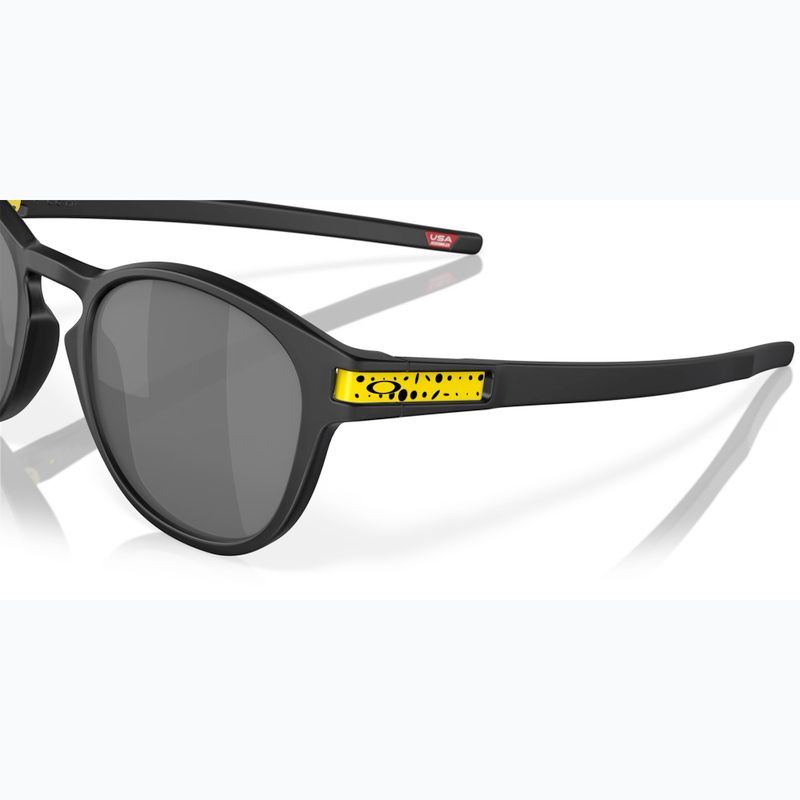 Oakley Latch Tour De France mattschwarze Tinte/prizm schwarze Sonnenbrille 6