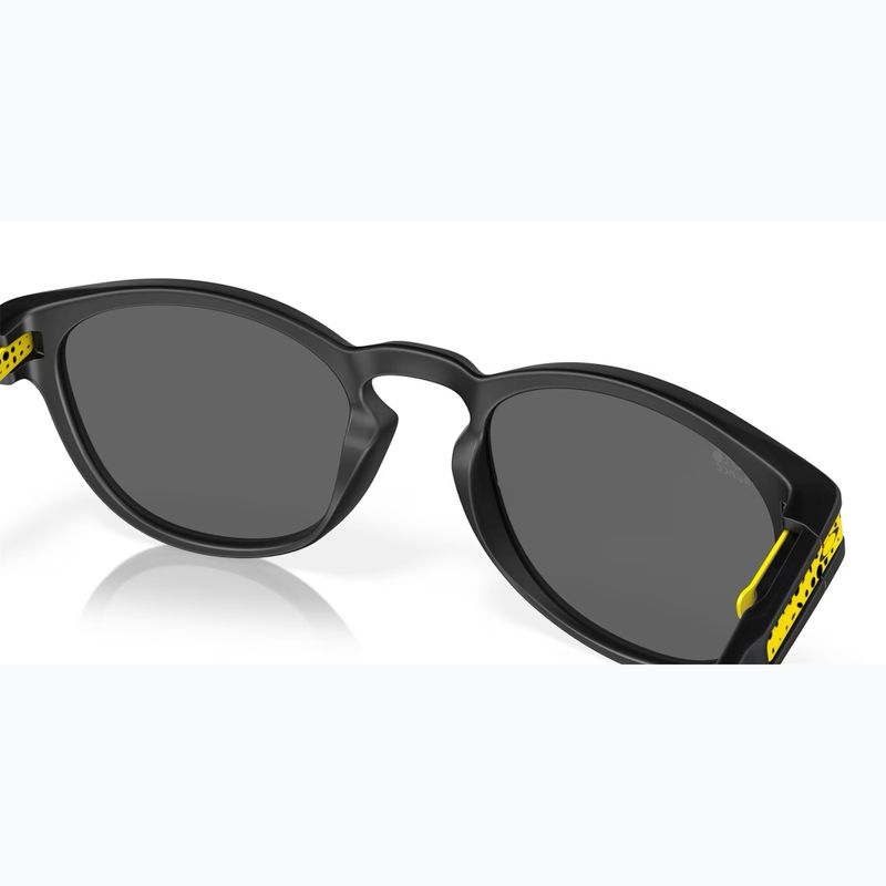 Oakley Latch Tour De France mattschwarze Tinte/prizm schwarze Sonnenbrille 7