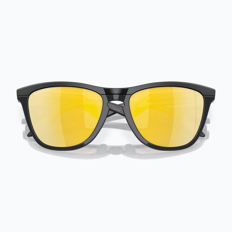 Oakley Frogskins Hybrid mattschwarz/prizm 24k Fleece-Sonnenbrille 5