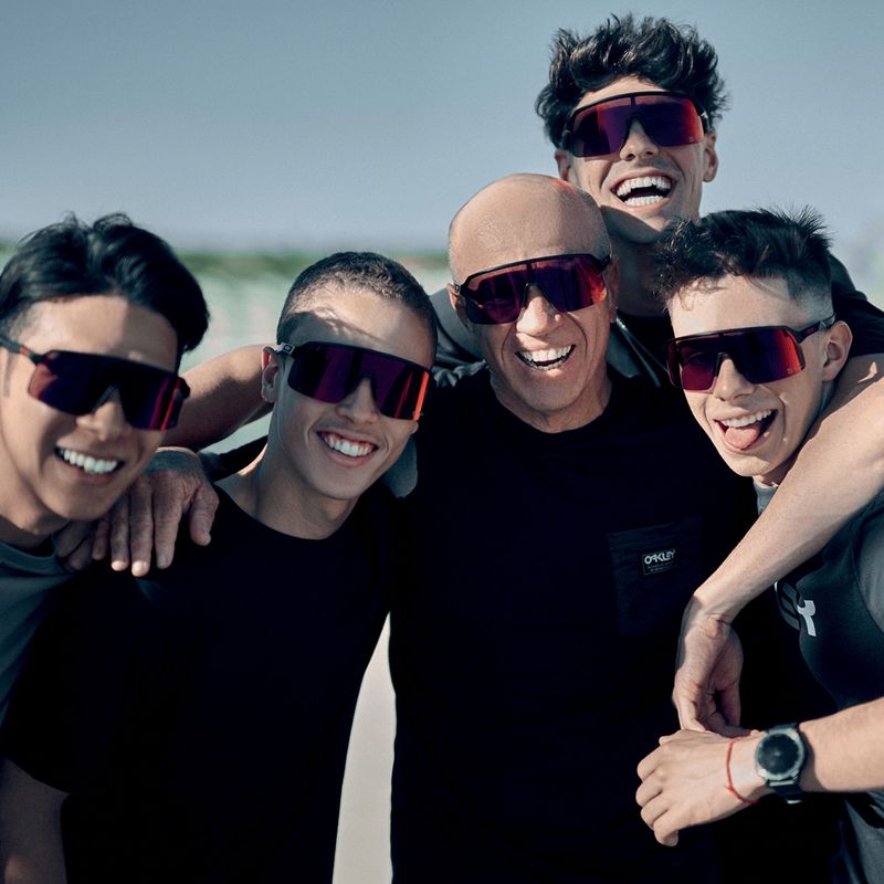 Sonnenbrille Oakley Sutro Lite matte black/prizm road 9