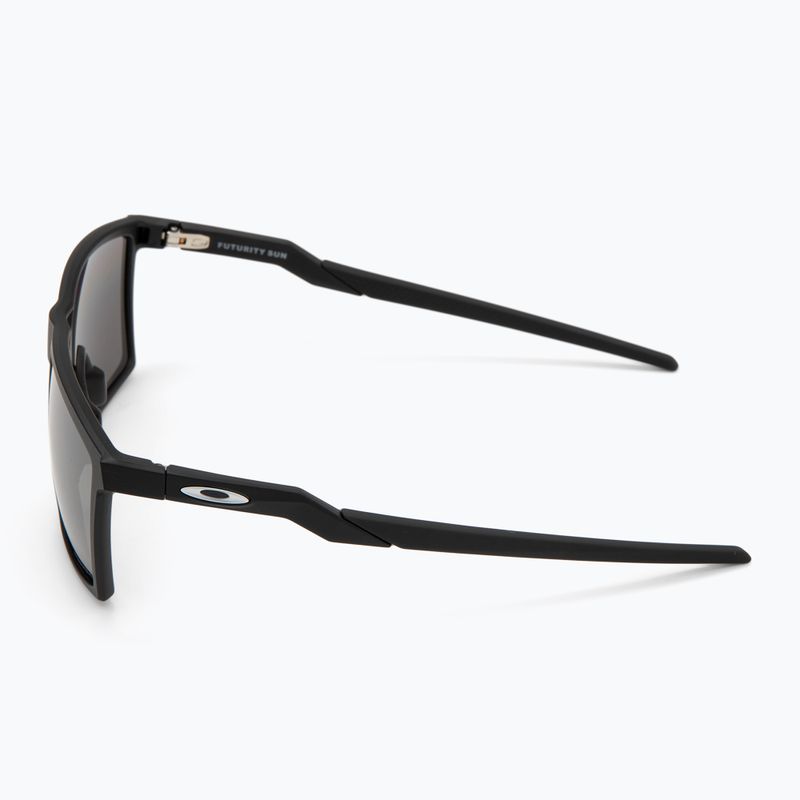 Oakley Futurity satin schwarz/prizm schwarz polarisierte Sonnenbrille 4