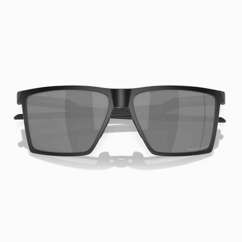 Oakley Futurity satin schwarz/prizm schwarz polarisierte Sonnenbrille 9