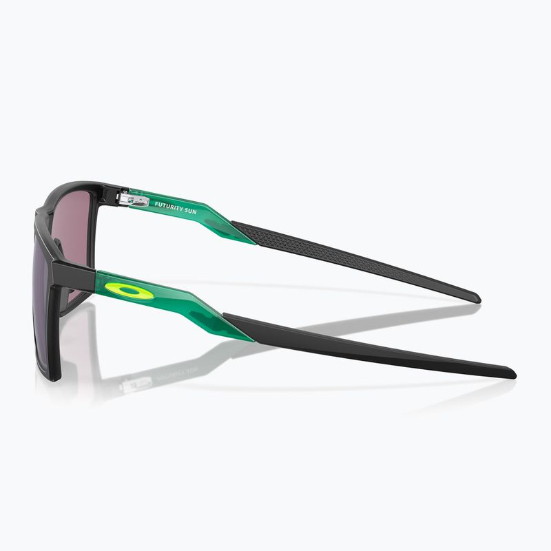 Oakley Futurity satin schwarz/prizm jade Sonnenbrille 7