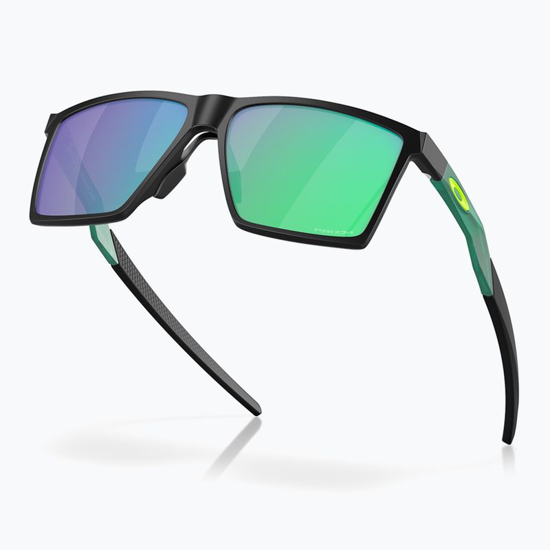 Oakley Futurity satin schwarz/prizm jade Sonnenbrille 8