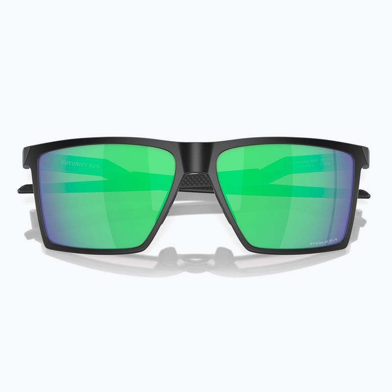 Oakley Futurity satin schwarz/prizm jade Sonnenbrille 9
