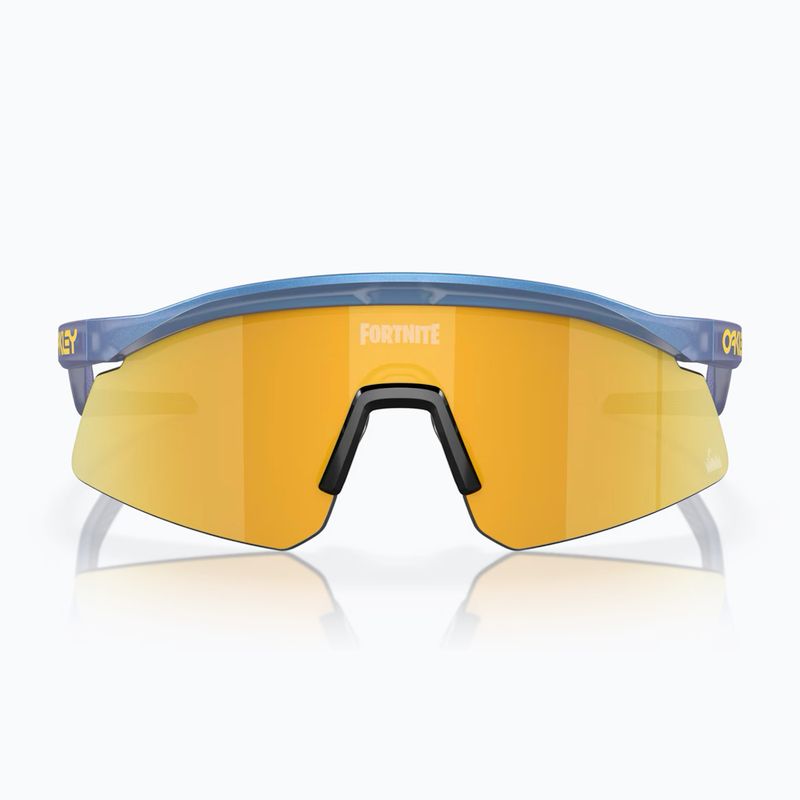 Oakley Hydra Fortnite matt cyan blau/klar Verschiebung prizm 24k Sonnenbrille 3
