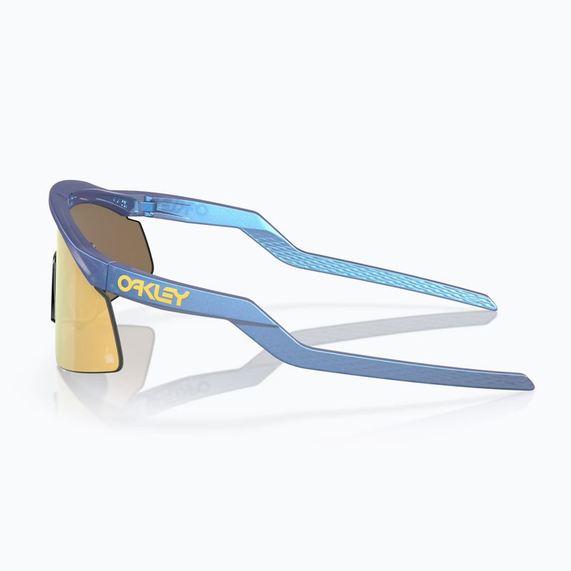 Oakley Hydra Fortnite matt cyan blau/klar Verschiebung prizm 24k Sonnenbrille 4