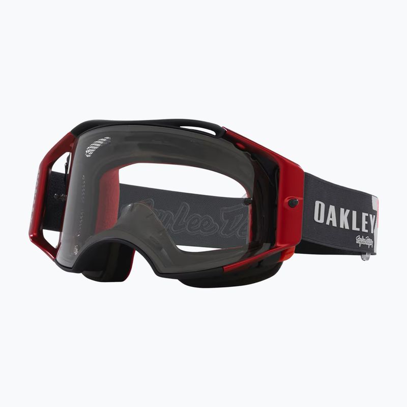 Oakley Airbrake MTB Radsportbrille Troy Lee Designs rwb Sterne/klar