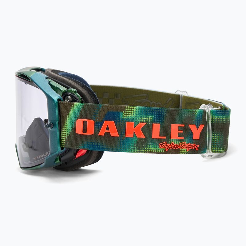 Oakley Airbrake MTB Troy Lee Designs Pixel/prizm schwaches Licht Radsportbrille 4