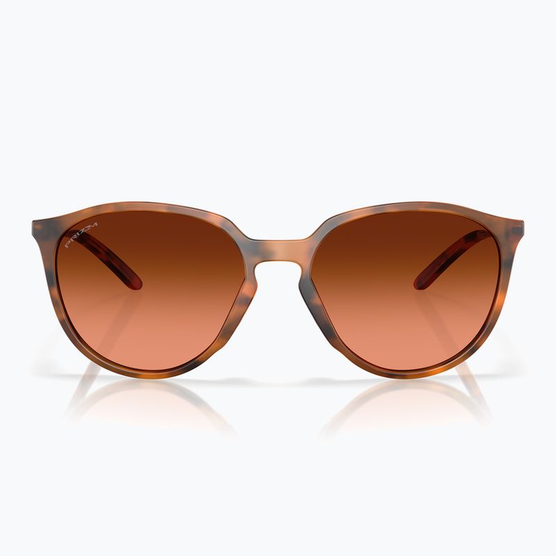 Oakley Sielo matte Ingwer schildpatt/prizm braun Farbverlauf Sonnenbrille 2