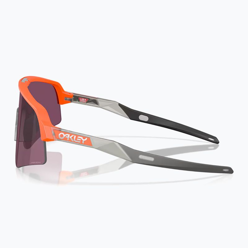 Sonnenbrille Oakley Sutro Lite Sweep matte neon orange/prizm road black 4