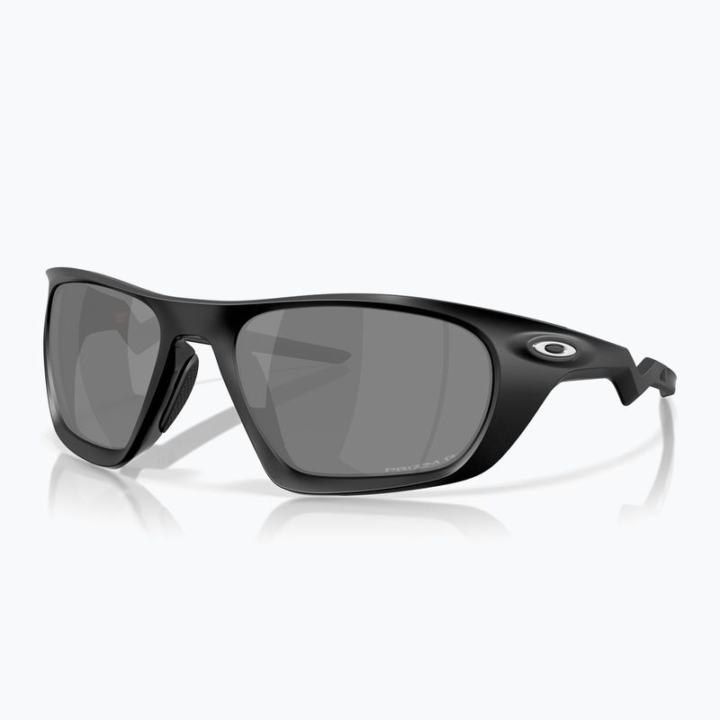 Oakley Lateralis mattschwarz/prizm schwarz polarisierte Sonnenbrille
