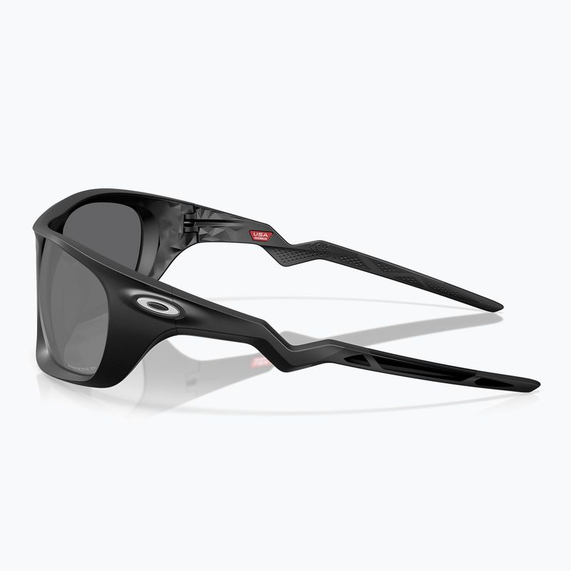 Oakley Lateralis mattschwarz/prizm schwarz polarisierte Sonnenbrille 3
