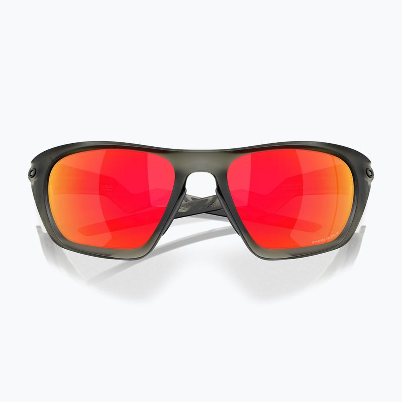 Oakley Lateralis matte olivfarbene Tinte/prizm graue Sonnenbrille 4