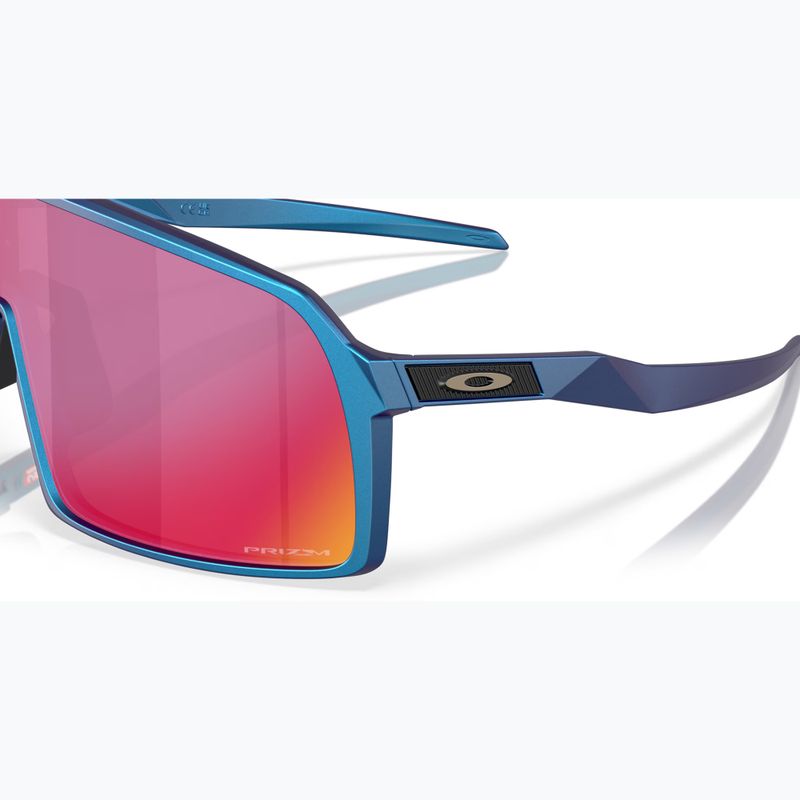 Sonnenbrille Oakley Sutro matte cyan/blue colorshift/prizm road 6