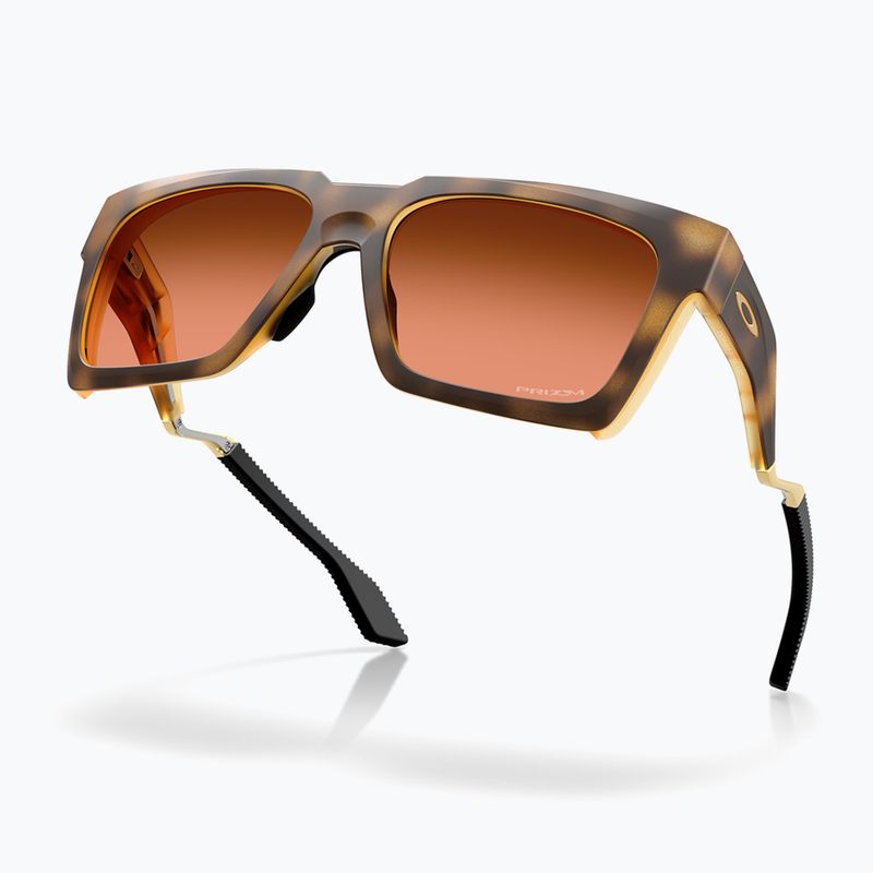 Oakley Enigma Ink poliert braun Schildpatt/Prisma brauner Farbverlauf Sonnenbrille 4