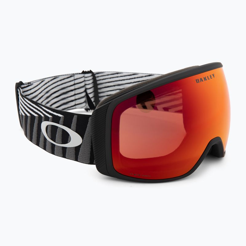 Skibrille Oakley Flight Tracker L black brutal/prizm snow torch iridium