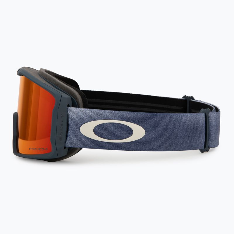 Oakley Line Miner M Skibrille ink haze/prizm snow torch iridium 4