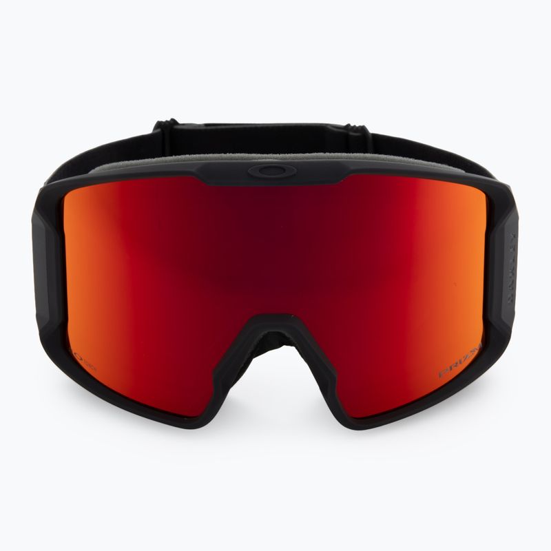 Skibrille Oakley Line Miner L black camo/prizm snow torch iridium 2