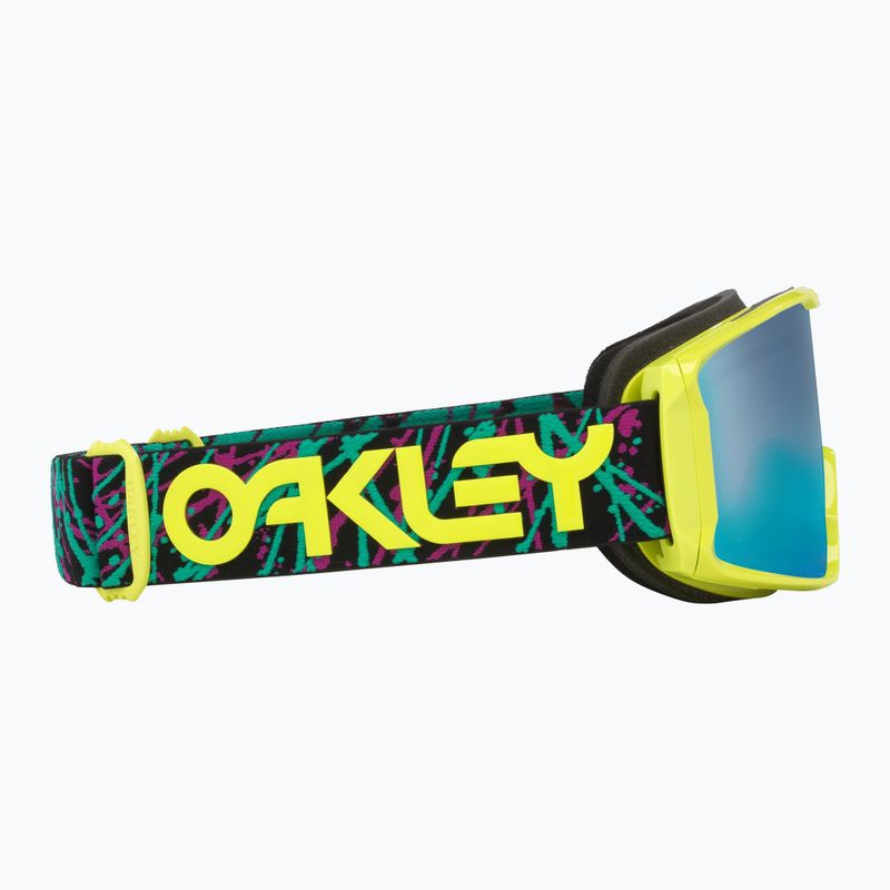 Skibrille Oakley Line Miner M Jaxson Blue/Prizm Snow Sapphire Iridium 6