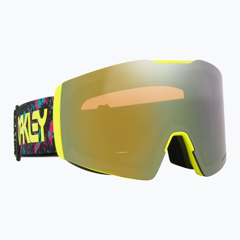 Skibrille Oakley Fall Line L jaxson black/prizm snow sage gold iridium