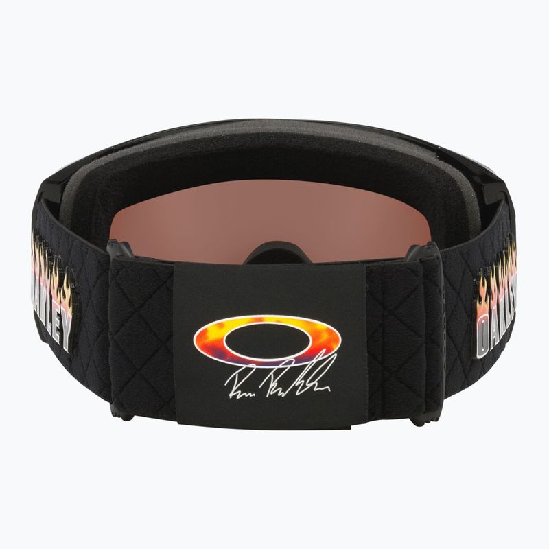 Skibrille Oakley Line Miner L rene rinnekangas signat/prizm snow black iridium 3