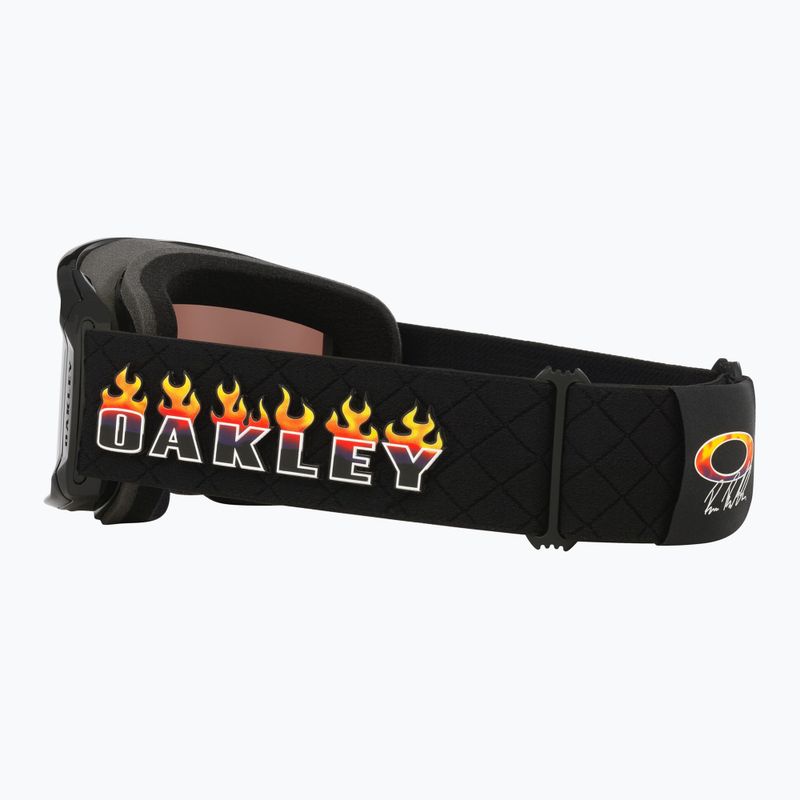 Skibrille Oakley Line Miner L rene rinnekangas signat/prizm snow black iridium 7