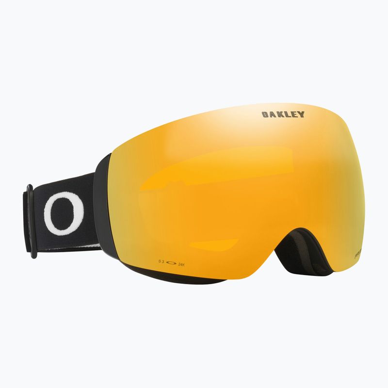 Oakley Flight Deck M Skibrille matte black/prizm 24k iridium