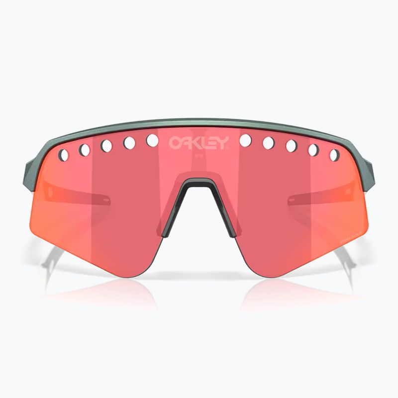 Oakley Sutro Lite Sweep mattsilber/blau colourshift/prizm trail torch Sonnenbrille 2