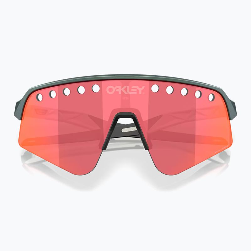 Oakley Sutro Lite Sweep mattsilber/blau colourshift/prizm trail torch Sonnenbrille 3