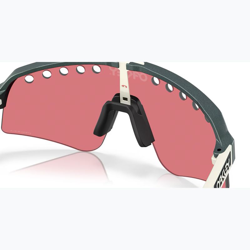 Oakley Sutro Lite Sweep mattsilber/blau colourshift/prizm trail torch Sonnenbrille 7