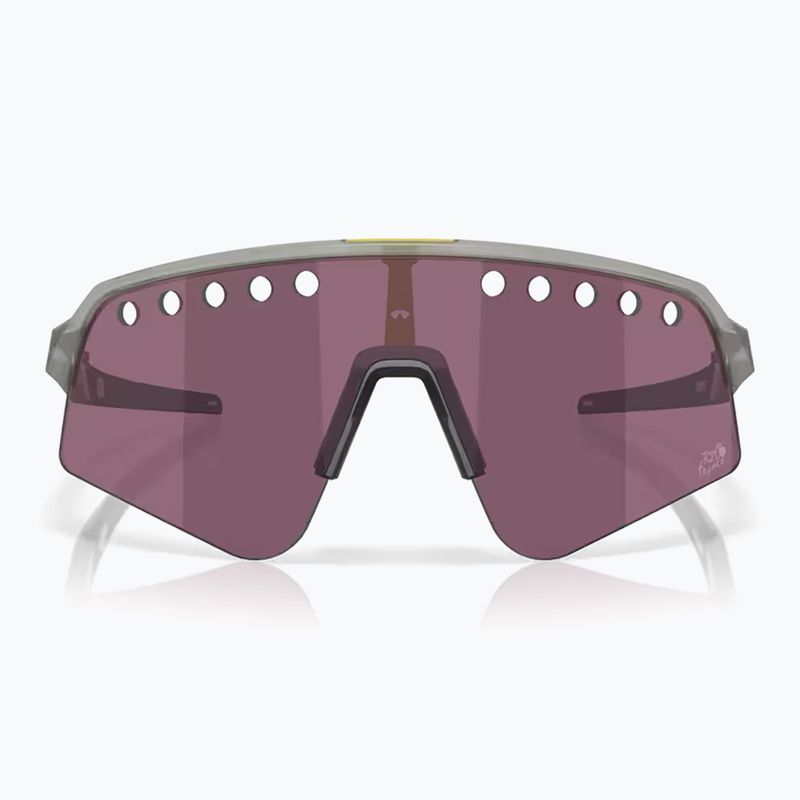 Oakley Sutro Lite Sweep Tour De France matte graue Tinte / prizm Straße schwarz Sonnenbrille 2