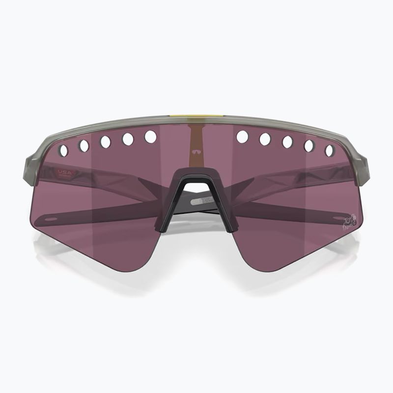 Oakley Sutro Lite Sweep Tour De France matte graue Tinte / prizm Straße schwarz Sonnenbrille 3