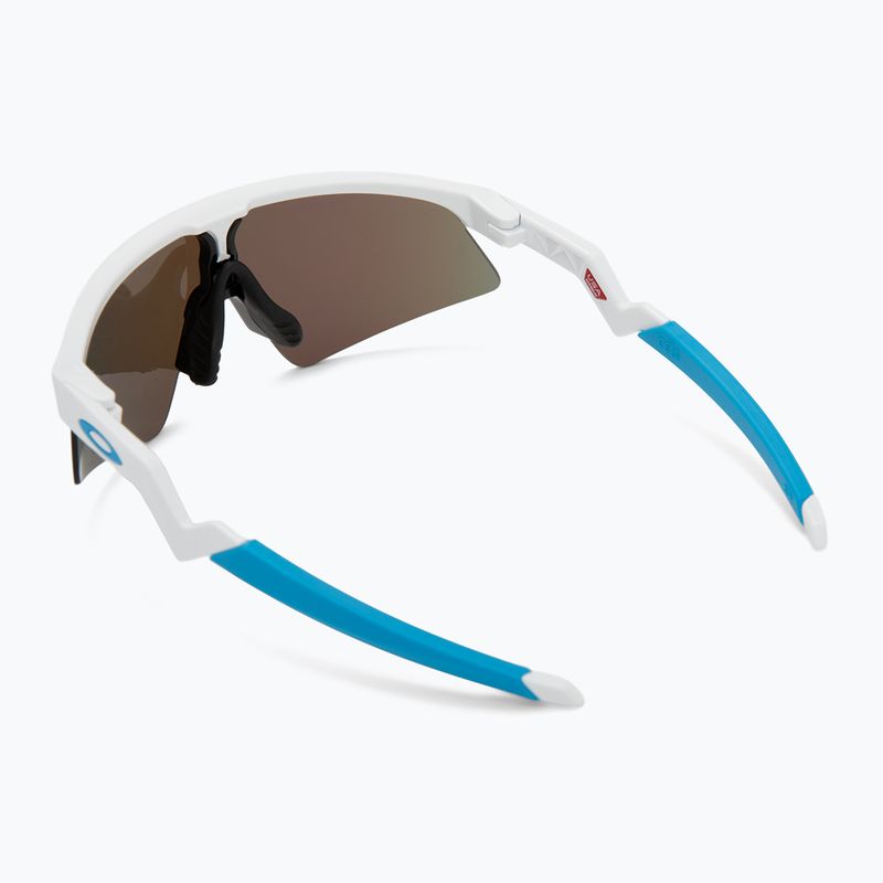 Oakley Resistor Sweep poliert weiß/Prisma Saphir Kindersonnenbrille 2