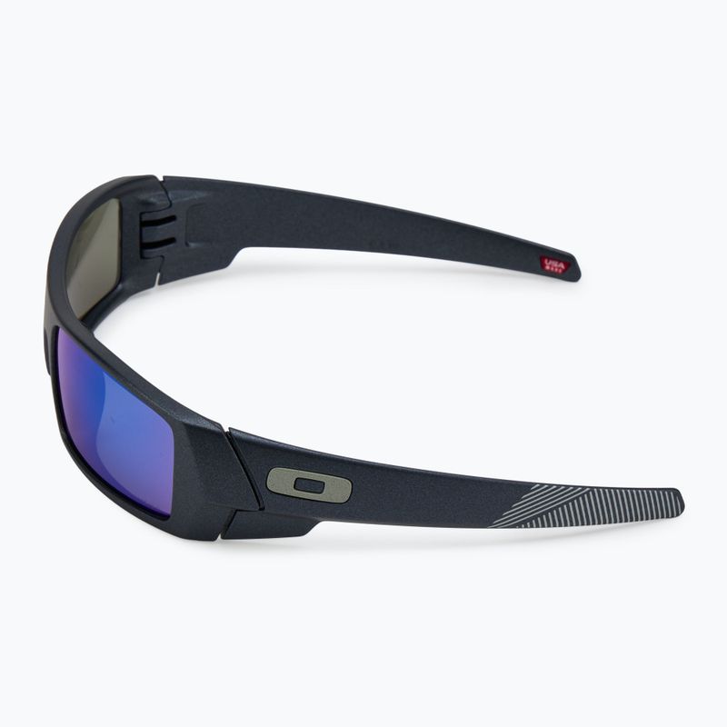 Oakley Gascan blau Stahl/Prizm Saphir Sonnenbrille 4