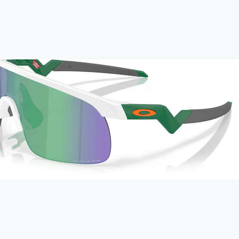 Oakley Resistor matt weiß/prizm jade Kindersonnenbrille 6