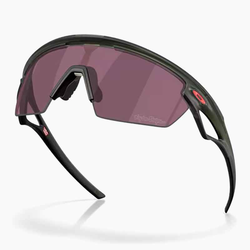 Oakley Sphaera Troy Lee Designs matte Olive Tinte / Prizm Straße schwarz Sonnenbrille 4