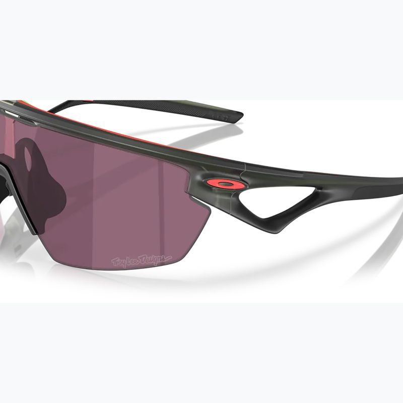 Oakley Sphaera Troy Lee Designs matte Olive Tinte / Prizm Straße schwarz Sonnenbrille 6