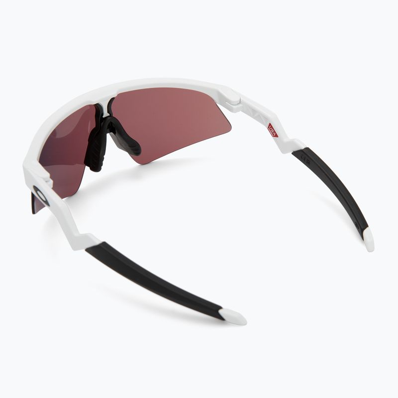 Kinder-Sonnenbrille Oakley Resistor Sweep polished white/Prizm Field 2