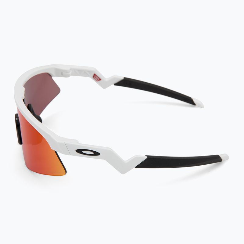 Kinder-Sonnenbrille Oakley Resistor Sweep polished white/Prizm Field 4