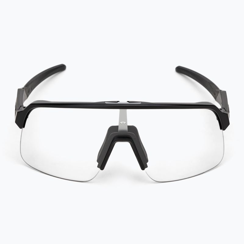 Oakley Sutro Lite S mattschwarz/klar-schwarz phototrope Sonnenbrille 3