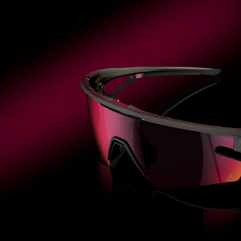 Oakley Sphaera Slash Giro D'Italia giro grau Rauch/prizm Straße Sonnenbrille 7