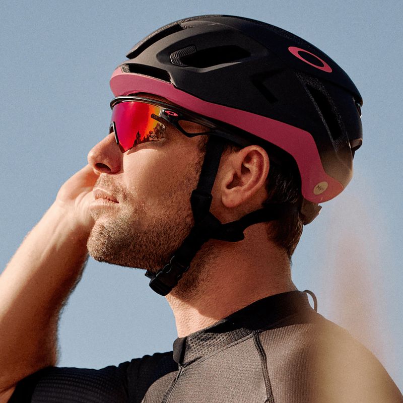 Oakley Sphaera Slash Giro D'Italia giro grau Rauch/prizm Straße Sonnenbrille 8