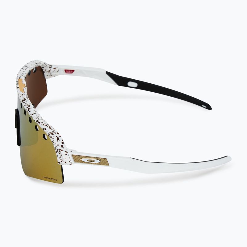 Oakley Sutro Lite Sweep Mathieu Van Der Poel Bronze splatter/prizm 24k Sonnenbrille 4