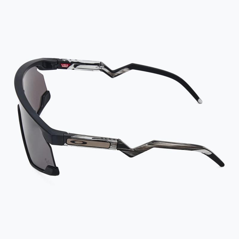 Oakley Bxtr Moto GP matt schwarz/prizm schwarz Sonnenbrille 4